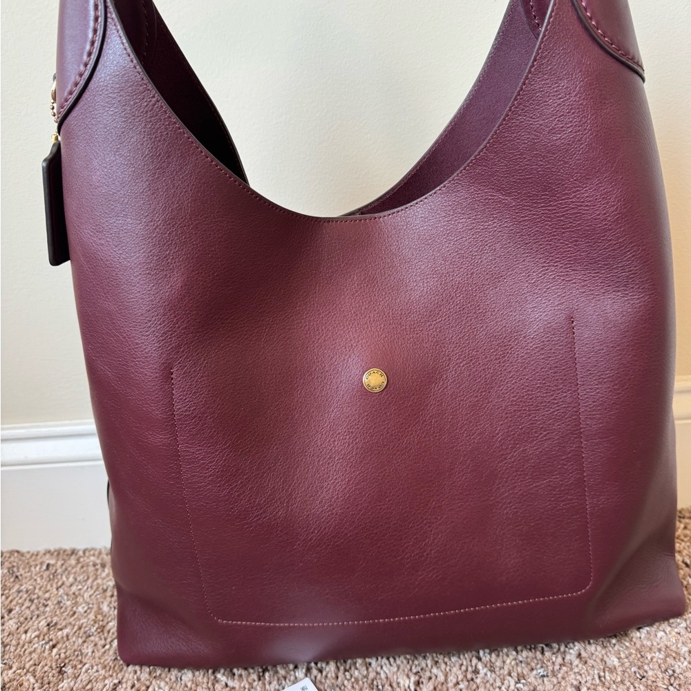 Coach Brooklyn 39 in Merlot - Picture 5 of 7